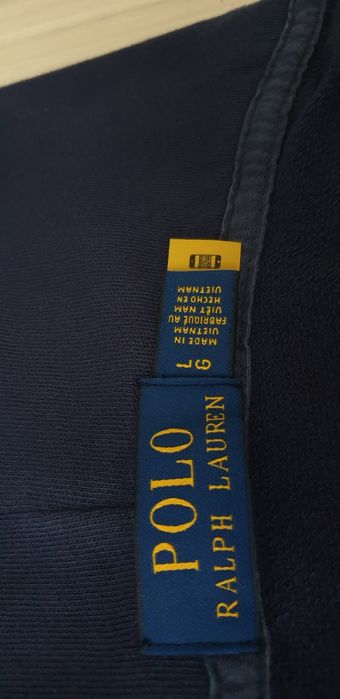 POLO Ralph Lauren Washed Full Zip  L / XL НОВО! ОРИГИНАЛ! Мъжки Суичър