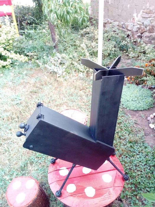 НОВО  разглобяема Ракетна печка