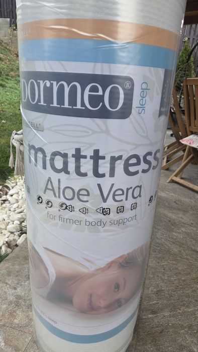 2 BUC. Saltea Dormeo Aloe Vera 90×190cm×16cm grosime  NOUA