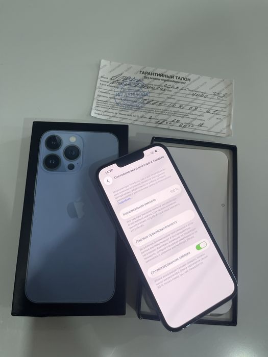 IPhone 13 Pro 128Gb, 100%акб