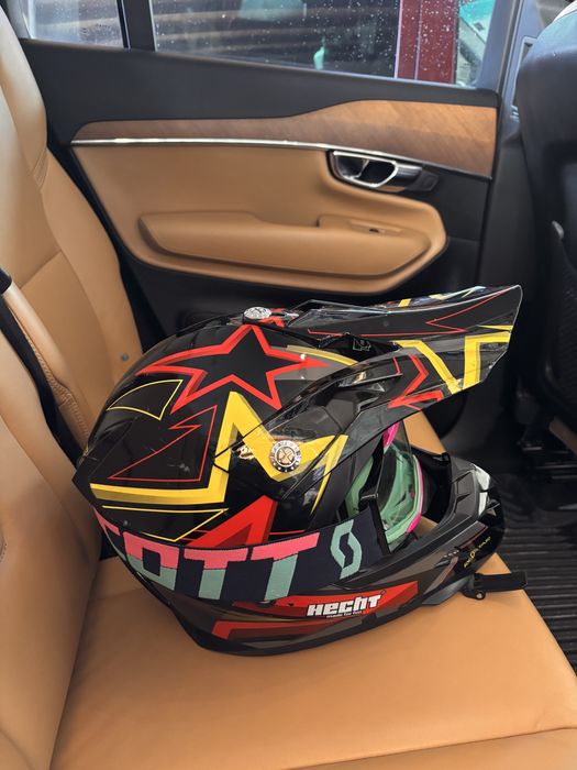 Casca atv hect redstar