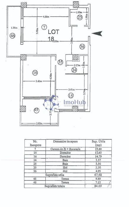 Ap 3 cam premium, 85 mp, Exclusive Residence Copou