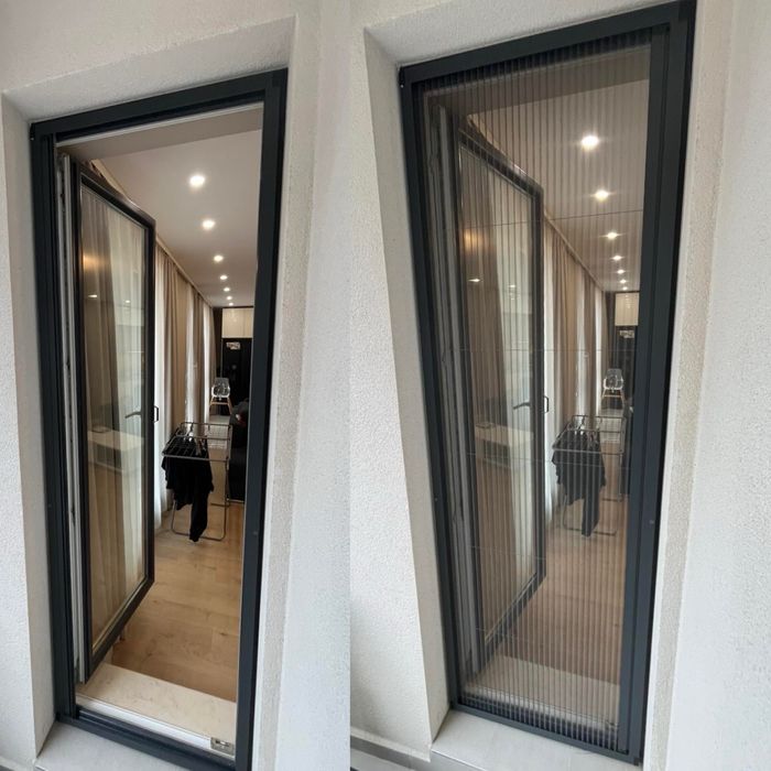 Комарници различни видове за прозорци и врати- изработка и монтаж