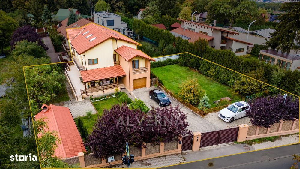 Casa individuala 268mp | 4 dormitoare + studio | 1100mp teren | Faget