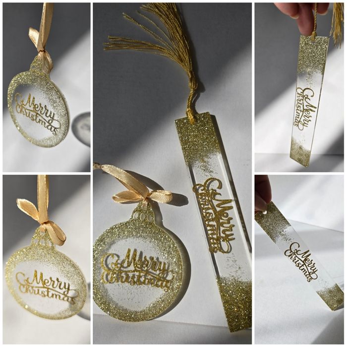 Персонализирани коледни играчки / украса снежинки висулки подарък