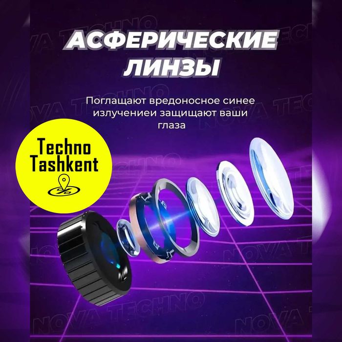 Виртуальные очки VR Shinecon G04BS, с наушниками, 360, VR очки