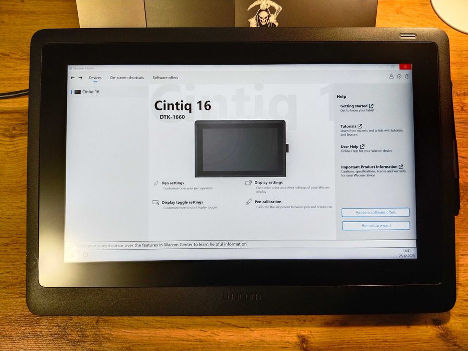 Графический планшет Wacom Cintiq 16
