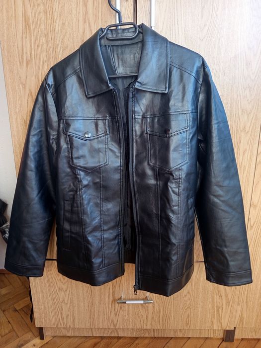 Кожено яке от изкуствена кожа