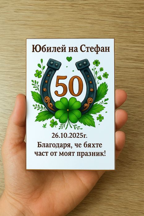 Магнити за юбилей