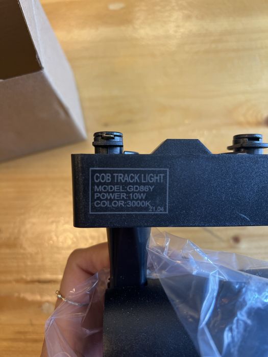 Spoturi led pentru sistem sina metalica (2buc)