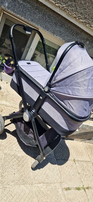 Бебешка количка 3 в 1 Christiano Сив - Cangaroo