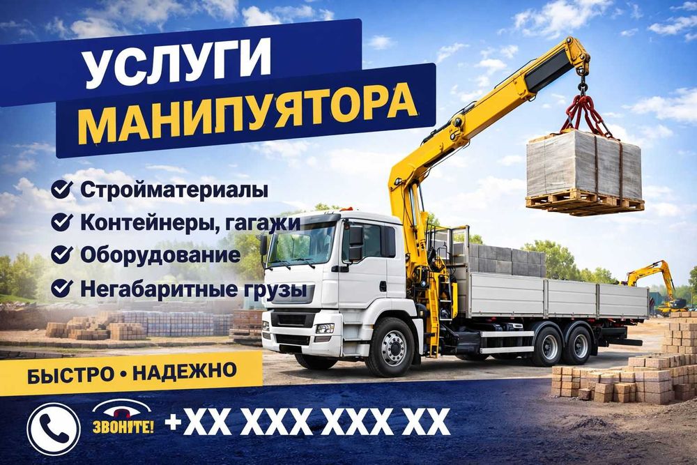 Услуги манипулятора