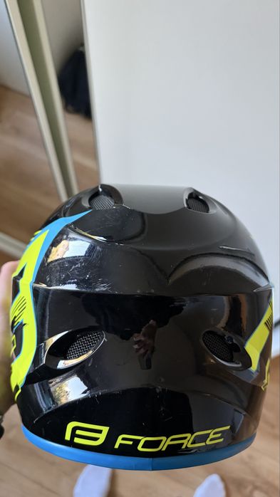 casca bicicleta fullface
