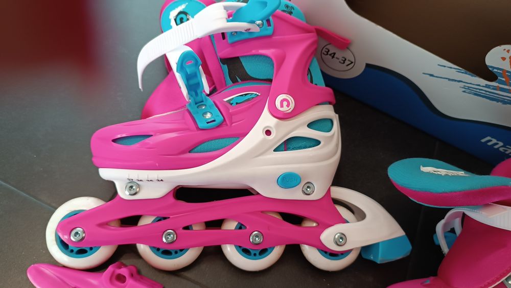 Ролери 3в1,ролкови кънки  с кънки за лед
