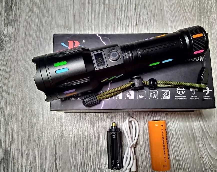 lanterne led metalice lumina foarte puternica distanta 100-2600metri