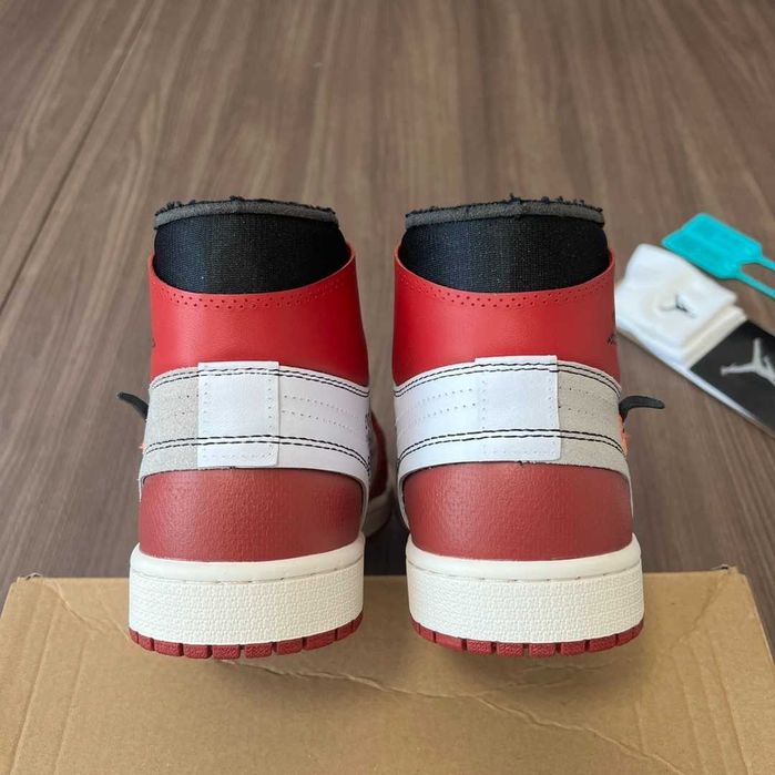 Adidasi Air Jordan 1 x Off White Chicago Premium