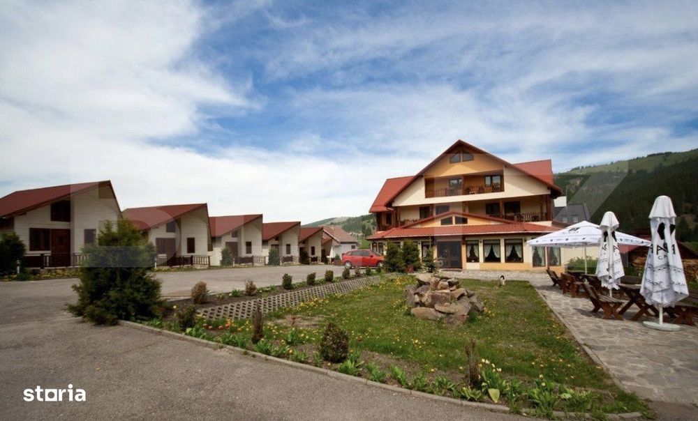 Oferta unica: pensiune si teren generos de 16000 mp in  Vatra Dornei