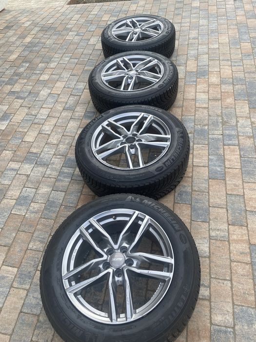 Jante Audi cu anvelope Michelin 235/60r18