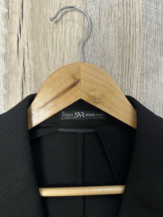 Sacou negru elegant Suvari