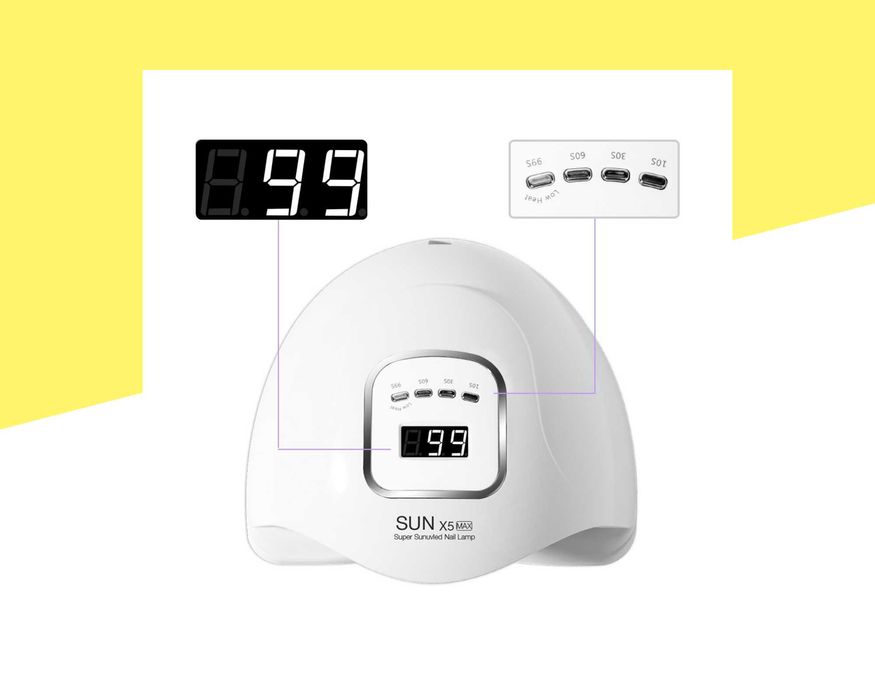 UV/LED лампа за маникюр SUN X5 MAX 180W