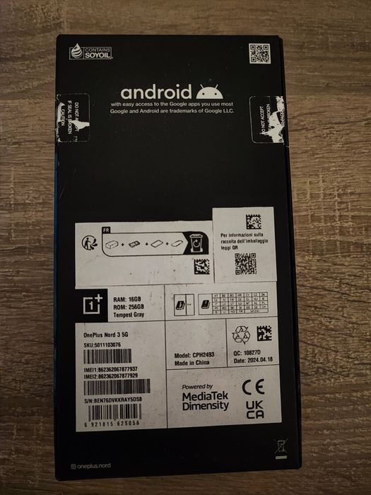 OnePlus Nord 3  – 16GB RAM / 256GB