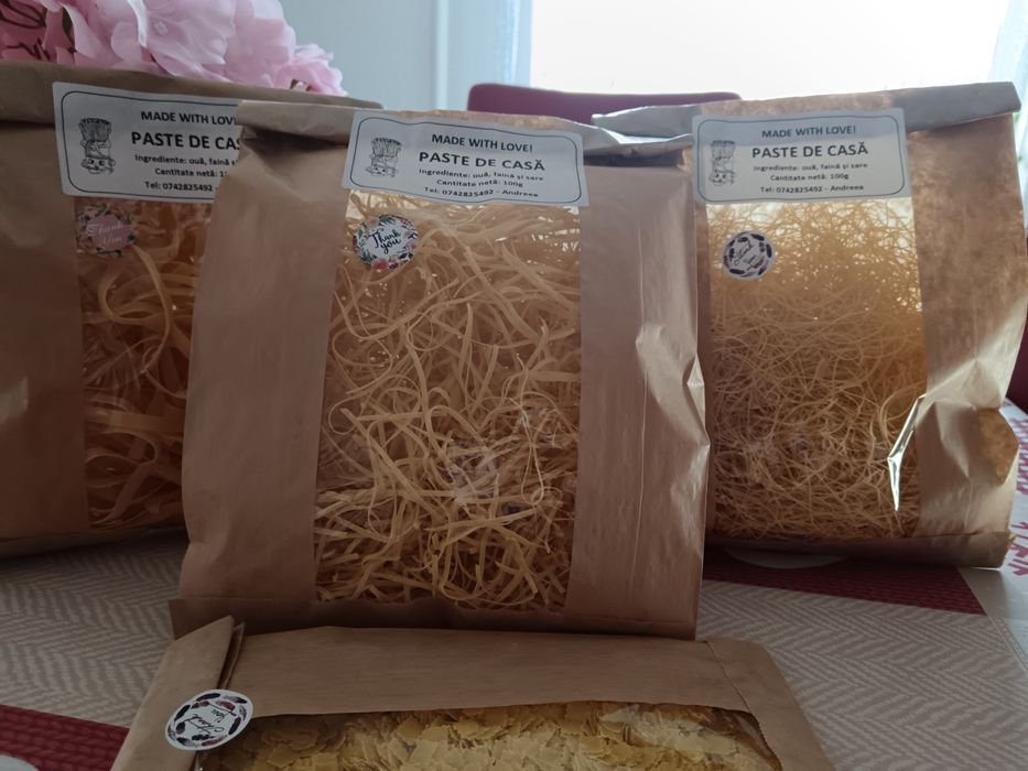 Paste din oua de casa