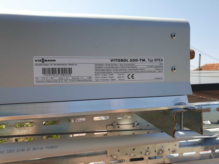 Colector solar cu tuburi Viessmann