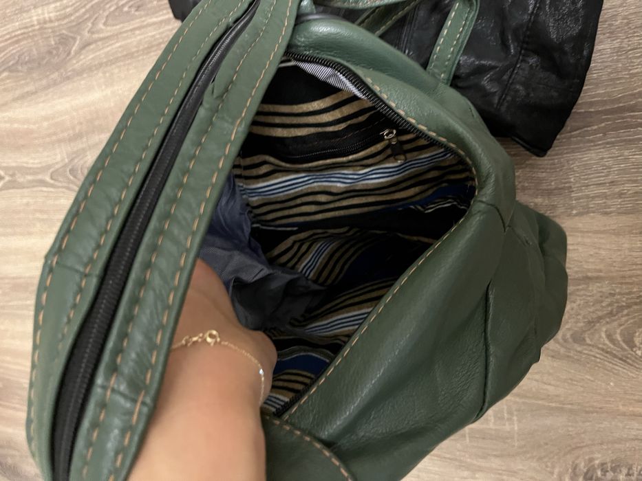 Раница естествена кожа