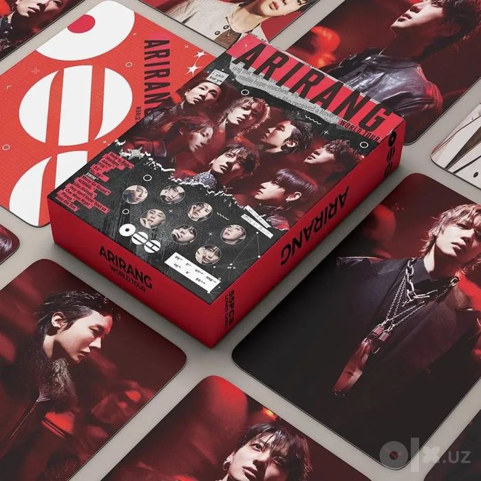BTS guruhi Lomo cards