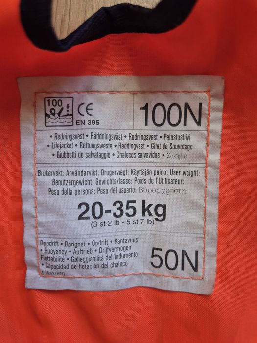 Vestă salvare Helly Hansen copii 20-35 kg