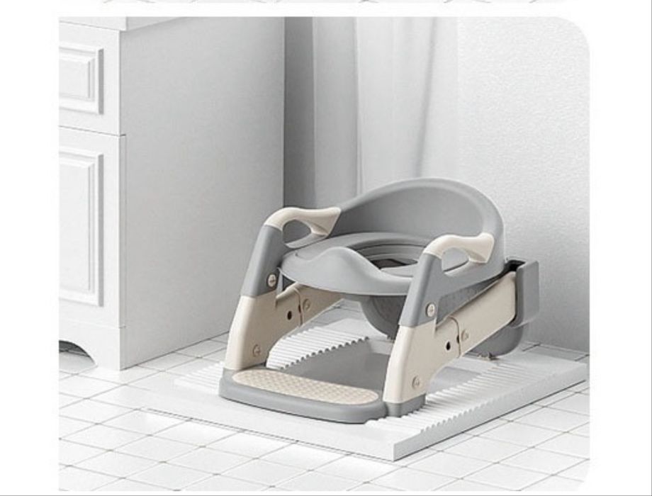 Детский сиденья на унитаз с лестницей