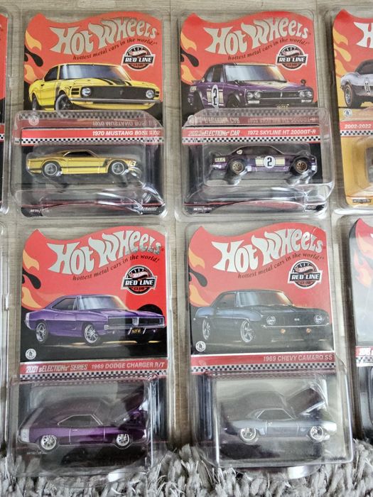 Hot Wheels Red Line Club Cars колекционерски колички 1:64 premium RLC