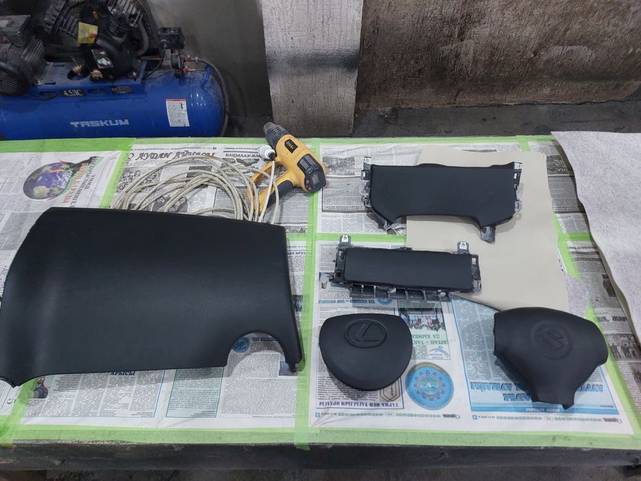 Реставрация потолка, панели, сидений