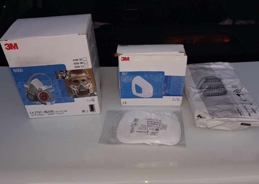 Pentru Vopsit Barcă , masca de protectie 3M + accesorii full
