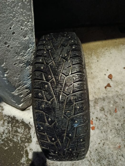 Резина зимняя шипованная