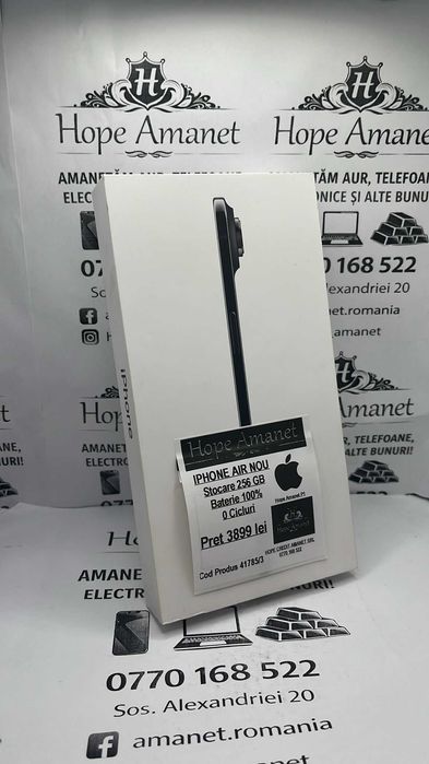 Hope Amanet P1 / IPHONE AIR SIGILAT / COD 41785