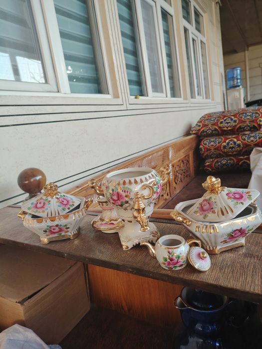 Фарфоровый сервиз антиквариат/ Чинни сервиз антиквариат