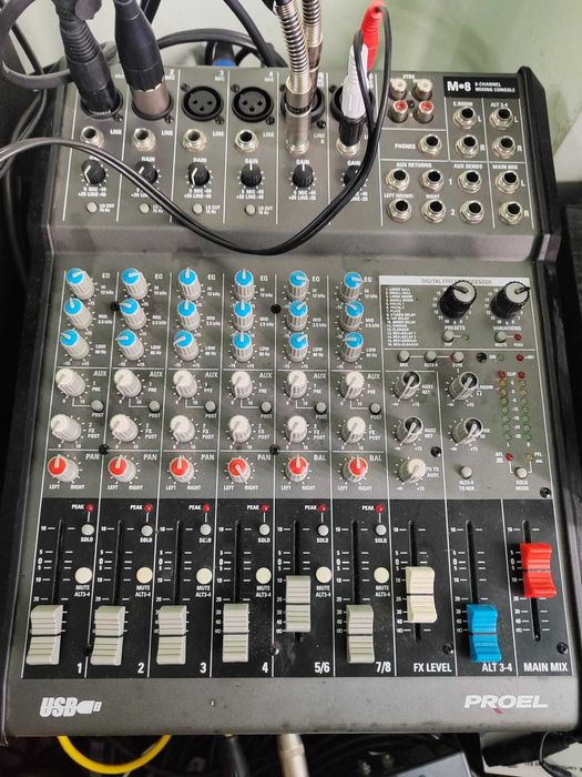 Mixer audio PROEL M8 USB
