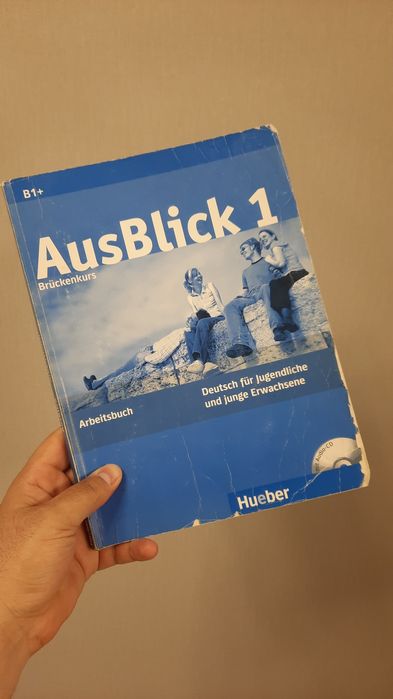 Немецкие учебники Ausblick 1 / B1+ (KB и AB)