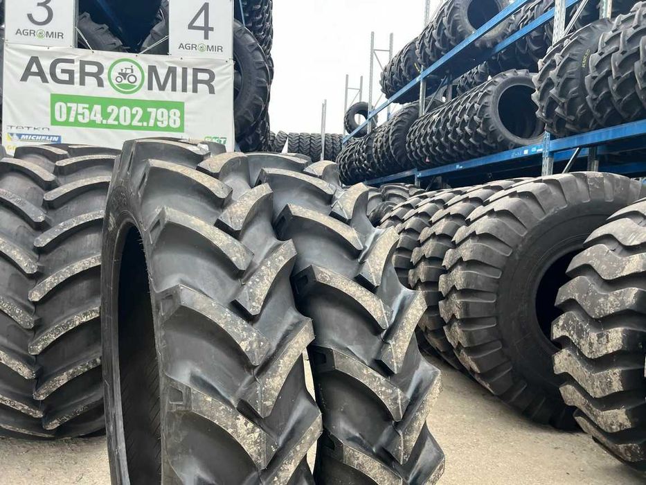 Anvelope noi cu garantie pentru tractor spate 8PR 12.4-36 OZKA