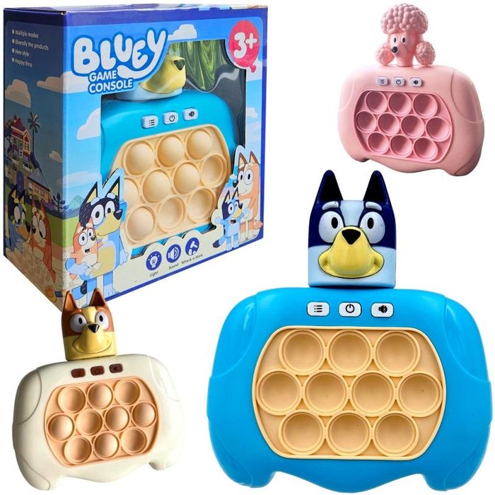 Поп ит игра Блуи и Бинго, Pop it quick push game Bluey & Bingo