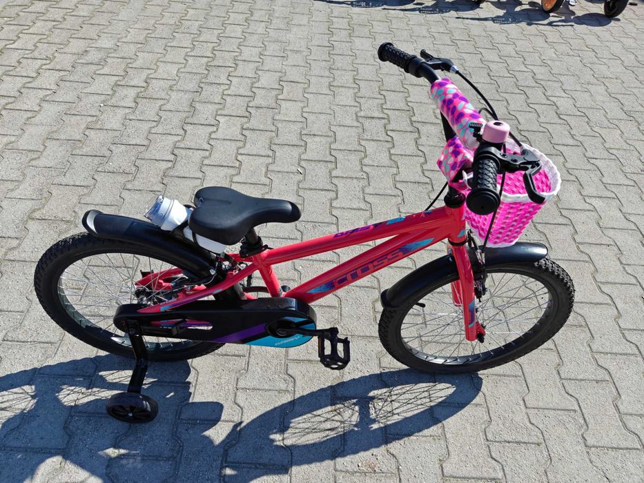 CROSS Алуминиев велосипед 20" DAISY розов