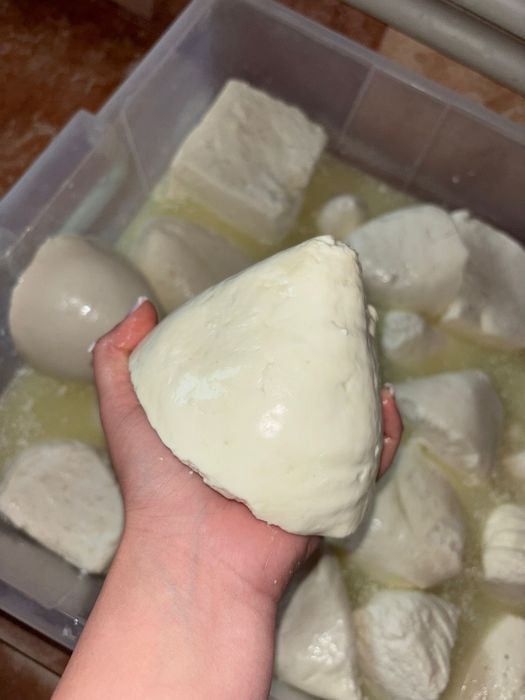 Brânză de oaie amestecată cu capră – naturală și gustoasă