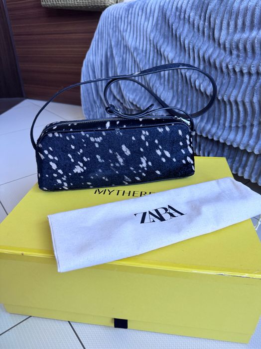 Zara чанта от 100% естествена кожа