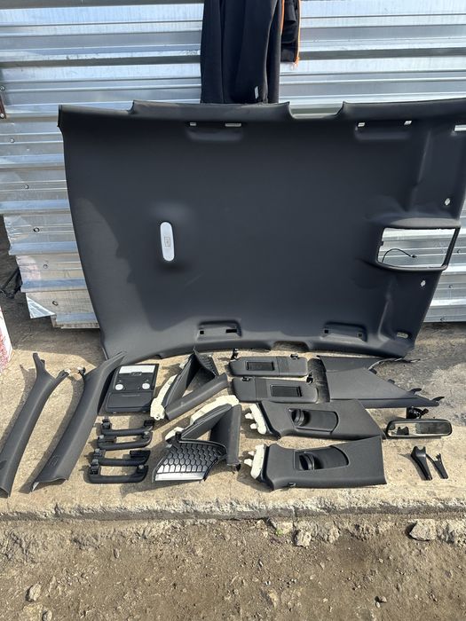 Комплект таван Sline черен Седан за Audi A4 B8  с огледало Ауд