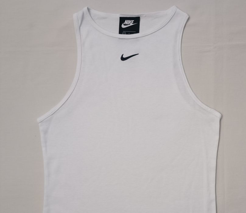Nike Sportswear Tank Top оригинален потник S Найк памук спорт бяла потник тренировки фитнес