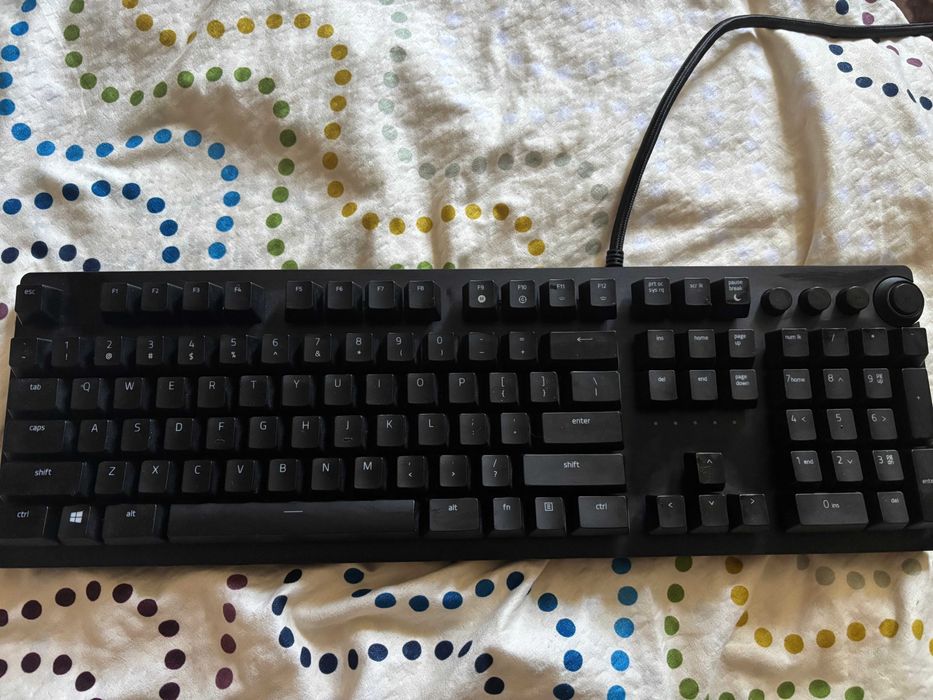 Геймърска клавиатура Razer Huntsman Elite, черен - RZ03-01870100-R3M1