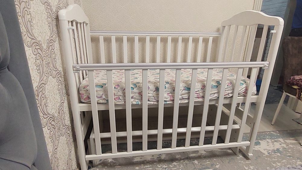 Детская кроватка приставная