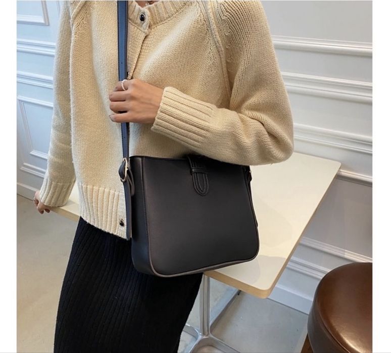 Сумка кросс-боди экокожа черный