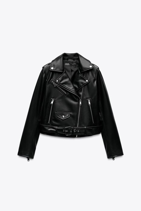 Дамско Кожено яке Zara